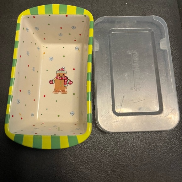Temptations Christmas Holiday Gift 12oz Baking Mini Loaf Pan - Picture 5 of 5